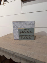 Load image into Gallery viewer, Jesus is Faithful in the Storm Shelf Sitter