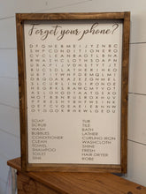 Load image into Gallery viewer, Forget your phone laser engraved READY TO SHIP
