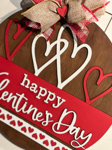 Valentine DIY Round Hang