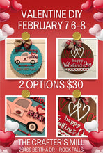 Load image into Gallery viewer, Valentine DIY Round Hang