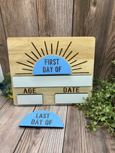 Load image into Gallery viewer, **READY TO SHIP**  First Day/ Last Day of School Dry Erase Sign
