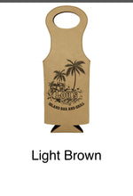 Load image into Gallery viewer, CUSTOM Engraved Leatherette Wine Bag