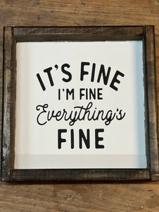It's Fine I'm Fine Everything's Fine