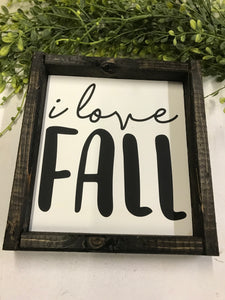 I love Fall