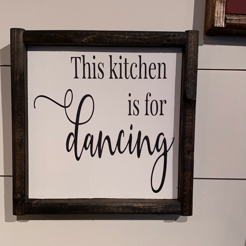 this kitchen is for dancing option 3