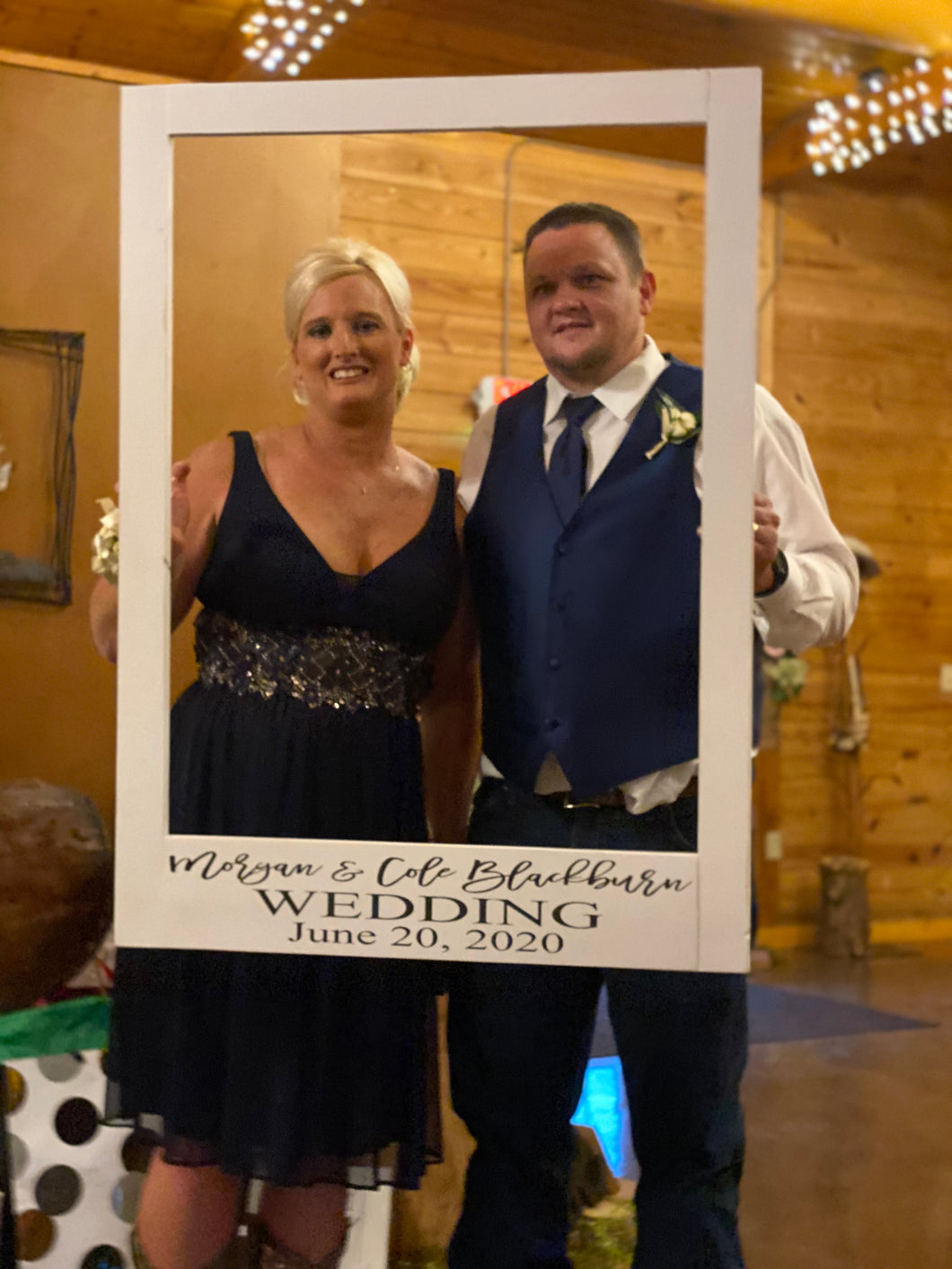 Wedding Photo Booth Prop **Pickup Only**