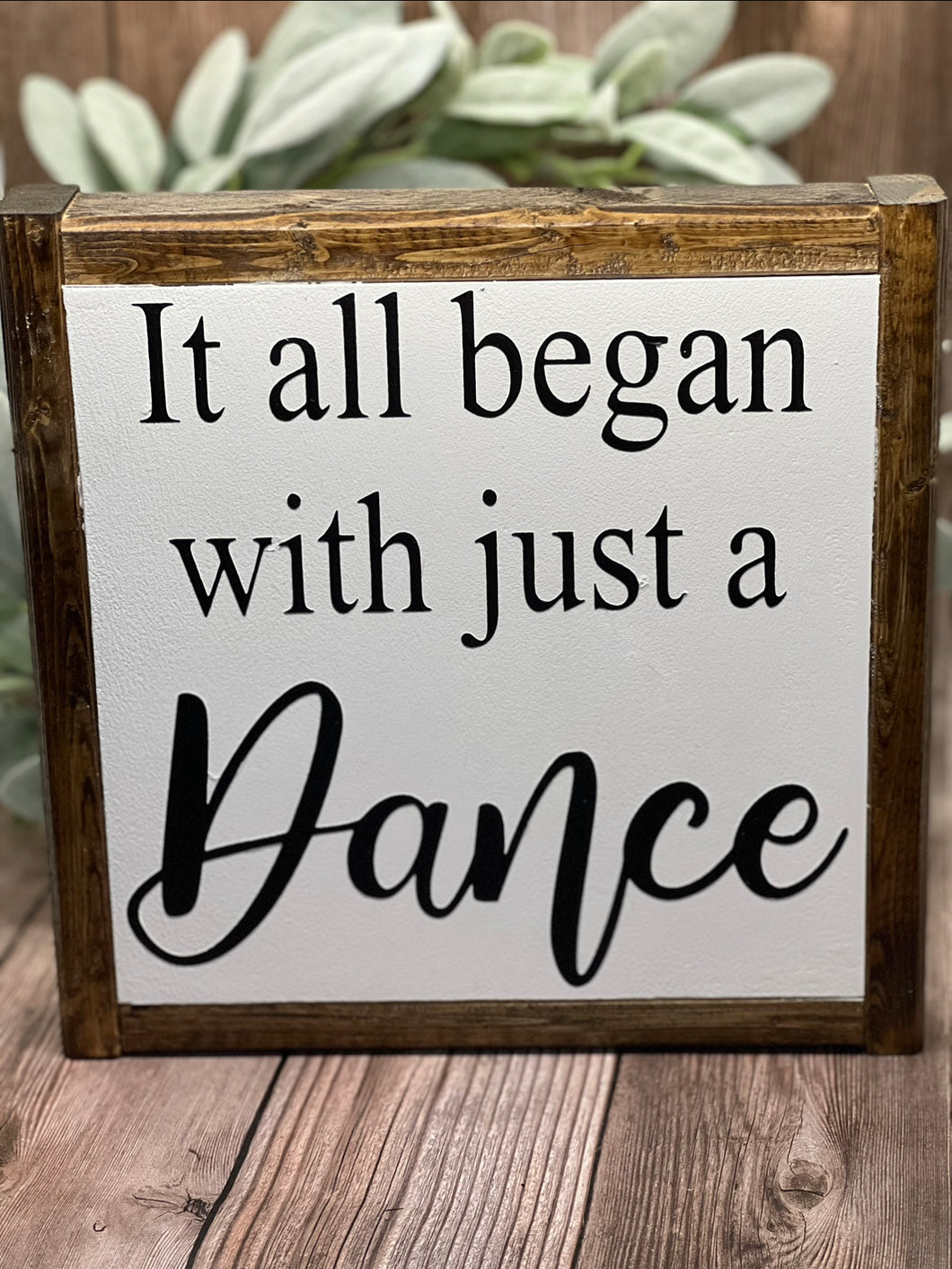 It all began with just a Dance
