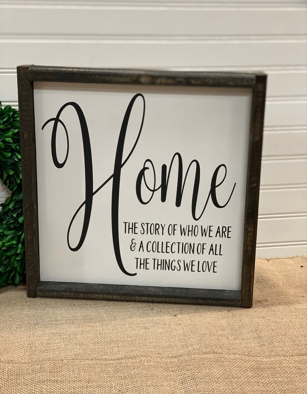 Home the story of who we are