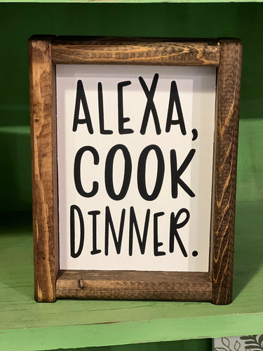 Alexa Cook Dinner